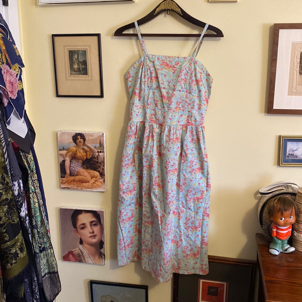 Liberty Arts Fabric Floral Cotton Dress